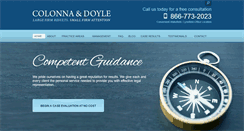 Desktop Screenshot of colonna-doyle.com